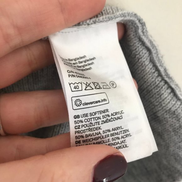 H&M Gray Sleeveless Cardigan Size XS/S - Picture 5 of 5